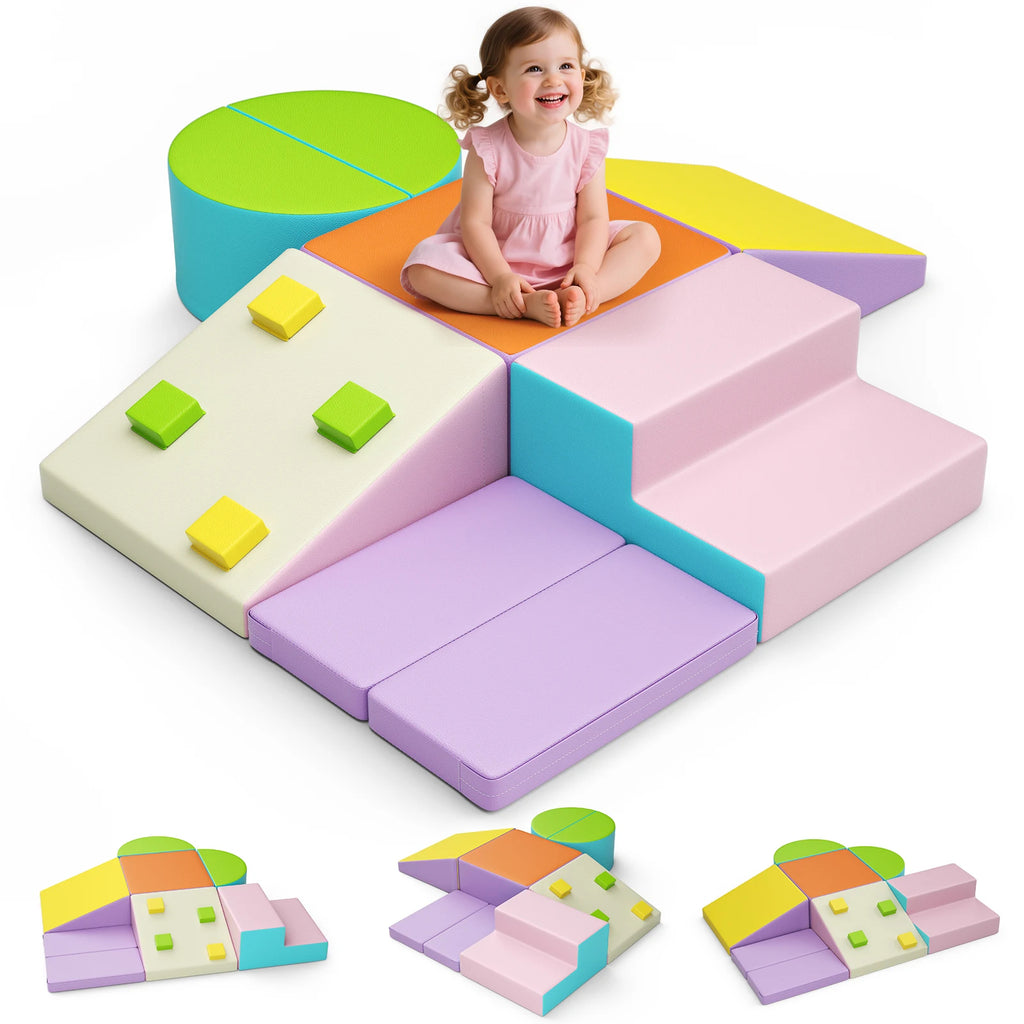 Soft Foam Climbing Blocks Set