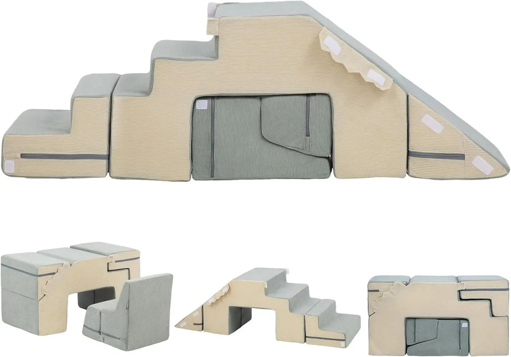 4 in 1 Foam Climbing Blocks for Toddlers