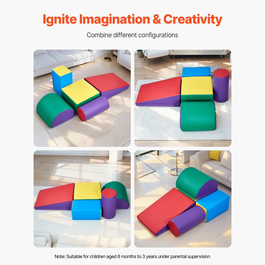 Huggy Foam Climbing Gym Set