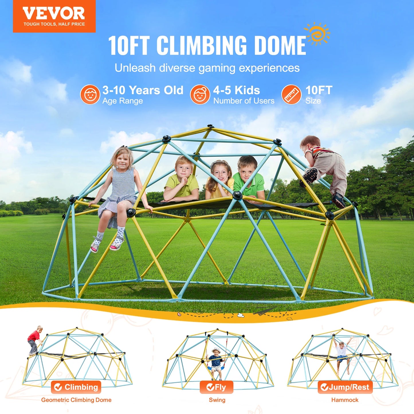 🏕️ SucceBuy Outdoor Climbing Dome