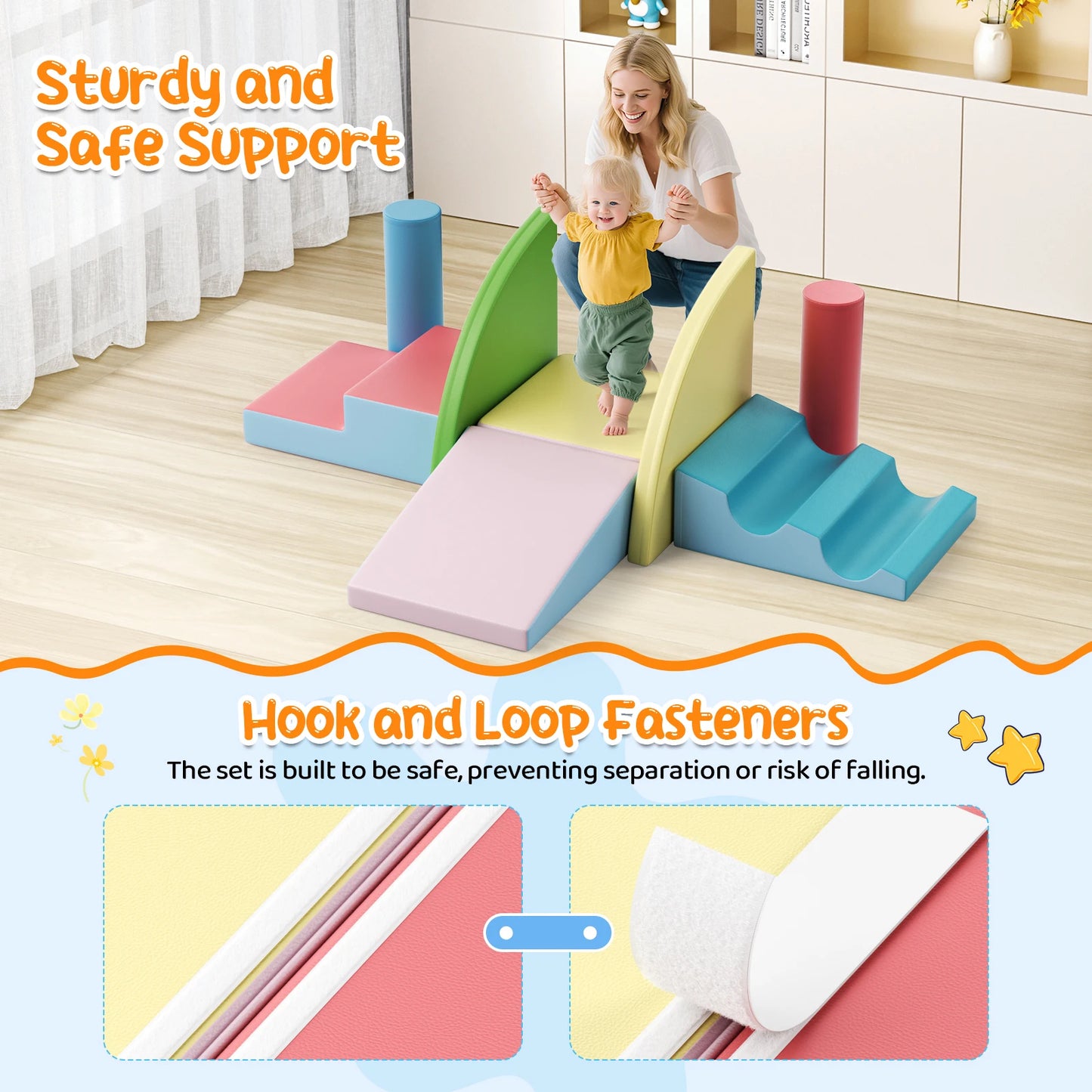 8-Piece Soft Foam Blocks