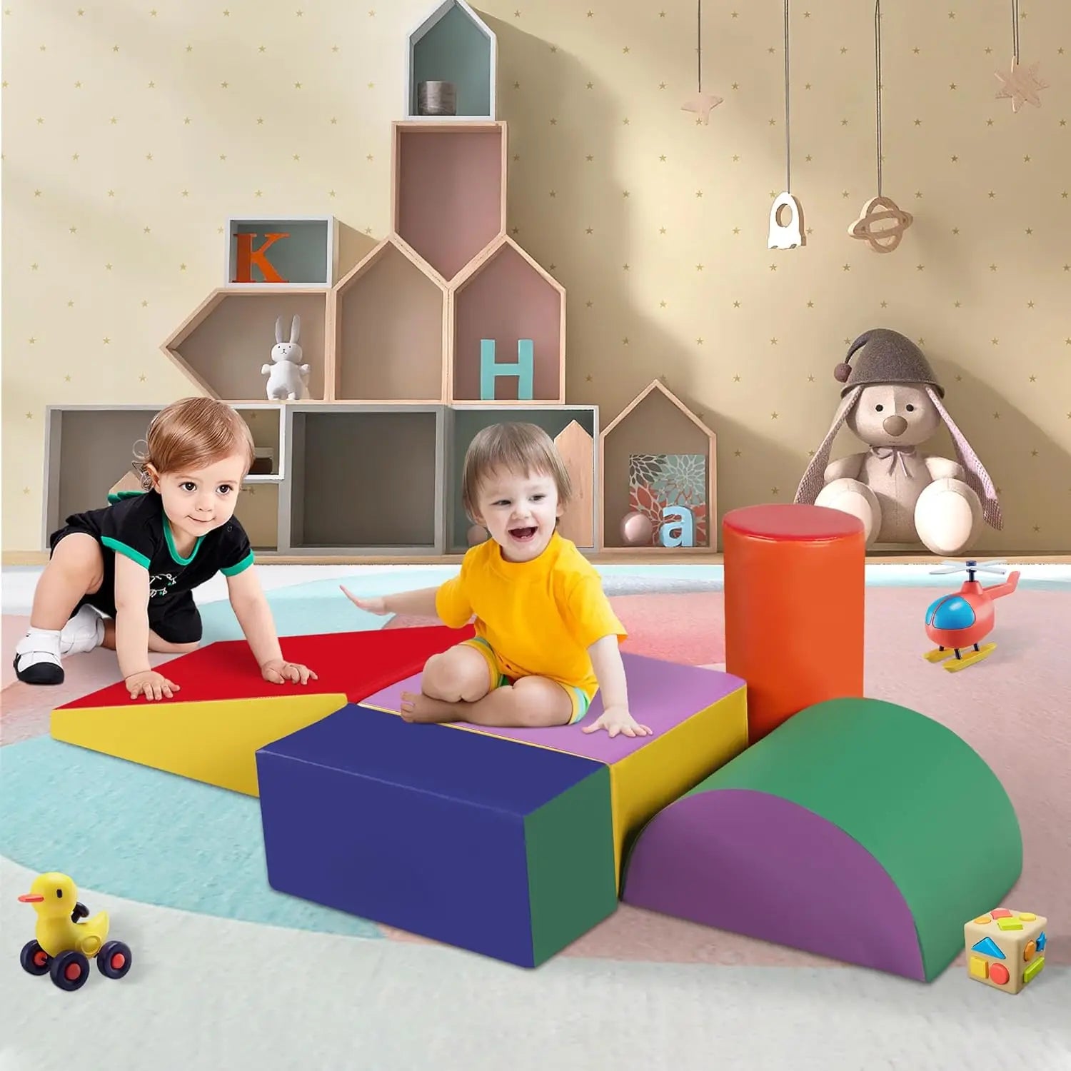 Huggy Foam Climbing Gym Set