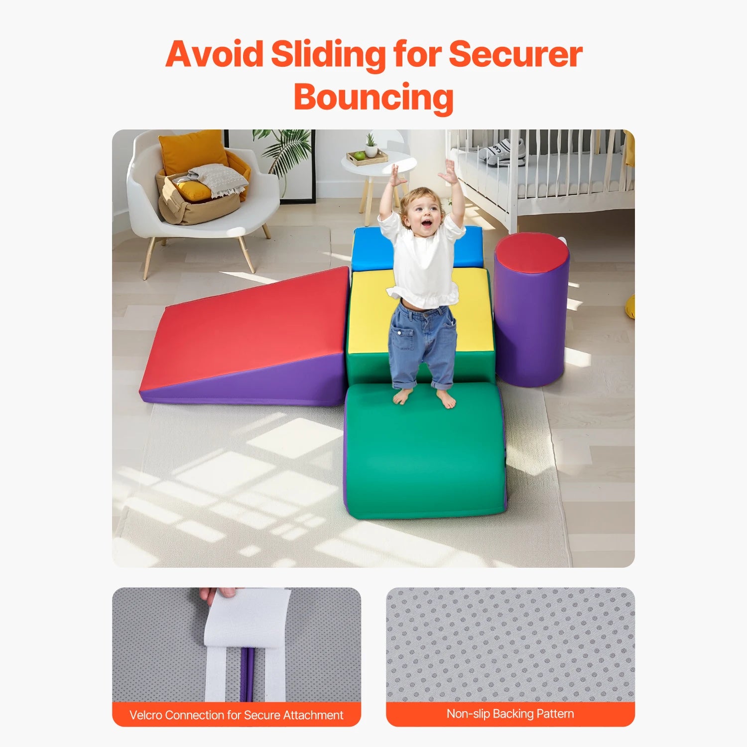 Huggy Foam Climbing Gym Set