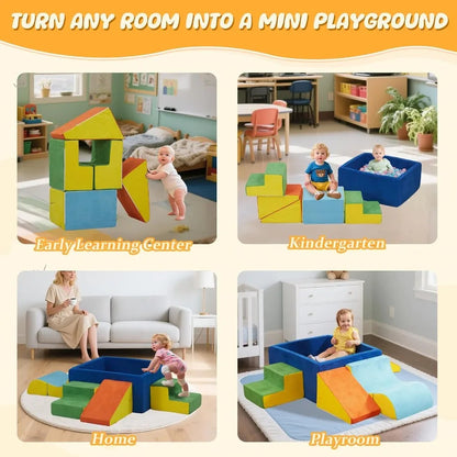 Huggy Soft Climber & Ball Pit Set