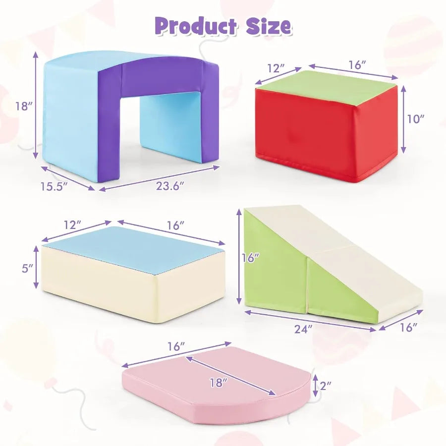 Climbing Toys for Toddlers | 7-Piece